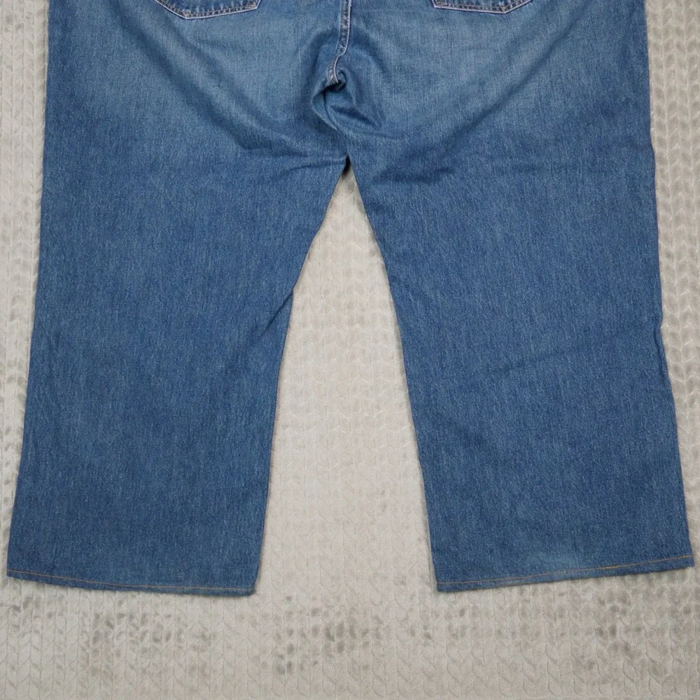 Polo Ralph Lauren Jeans Mens 58x32 Blue Straight Leg Denim Authentic Dungarees